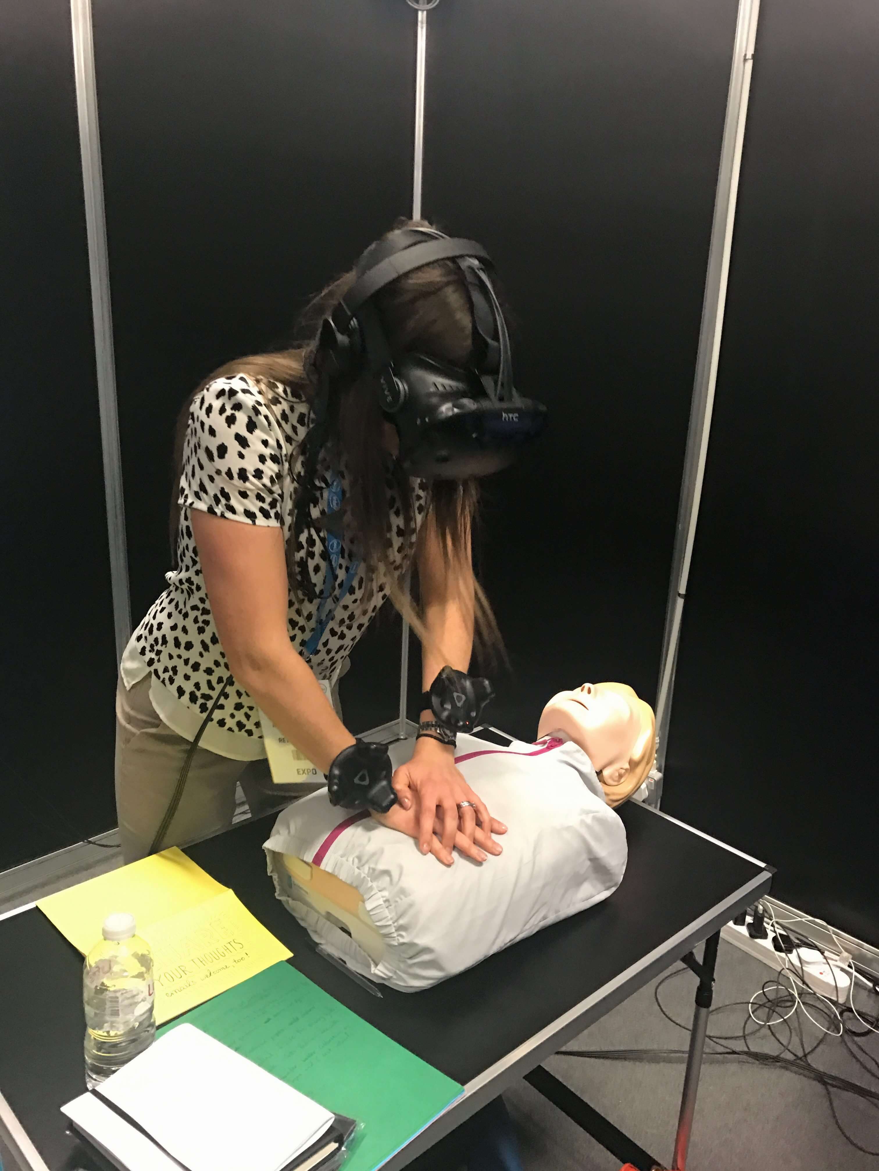 VR health training