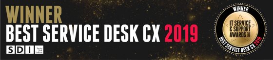 SDI Awards 2019 - Winner Best Service Desk CX - Retail Assist