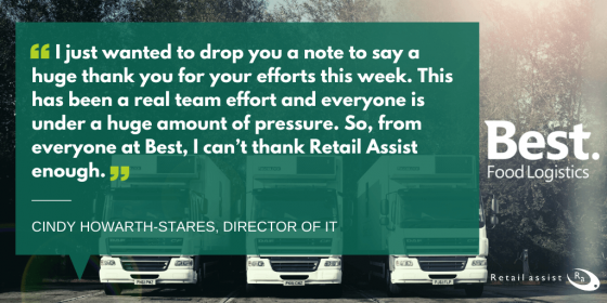 Retail Assist Support - Best Food Logistics