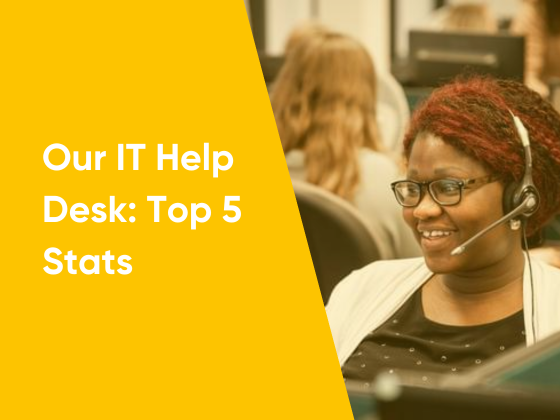Our IT Help Desk: Top 5 Stats